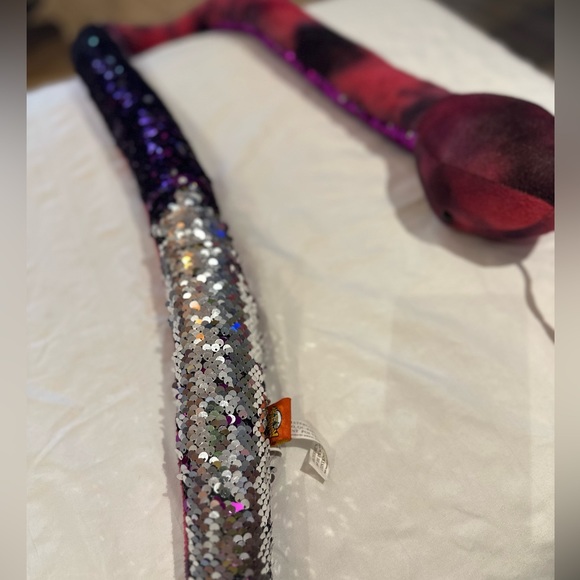 Sequined snake stuffed animal 70” - Picture 8 of 8